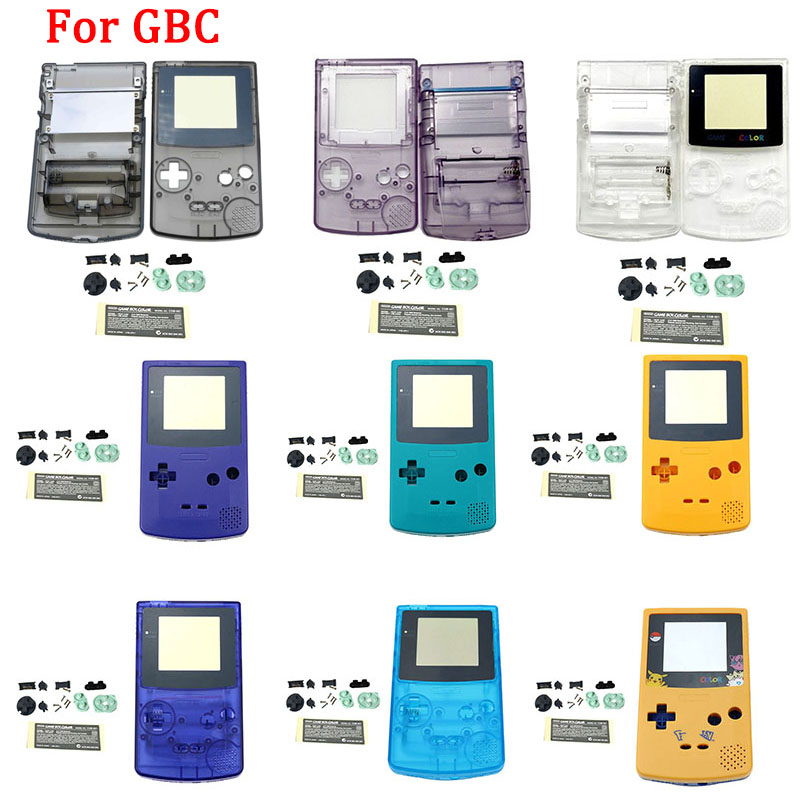 Original Game Console Shell Case for Gameboy Color Classic Game Console Shell Case for GBC Housing Shell with buttons