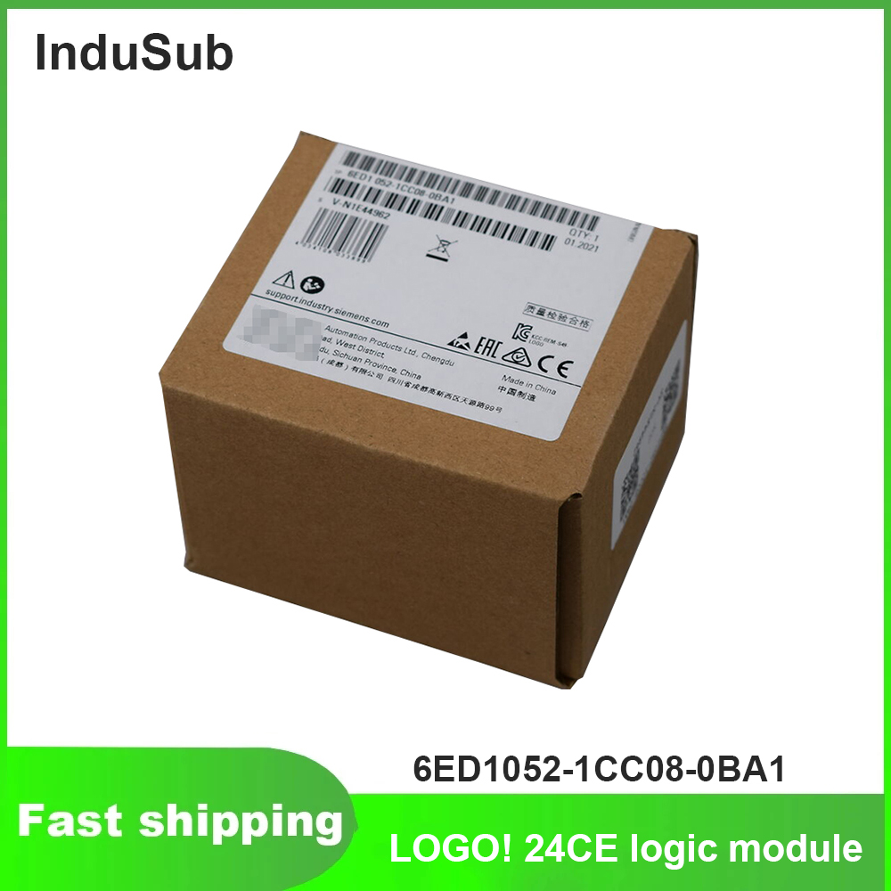 6ED1052-1CC08-0BA1 LOGO 24CE replace 6ED1052-1CC08-0BA0 6ED1052-1CC01-0BA8 Logic Module Original