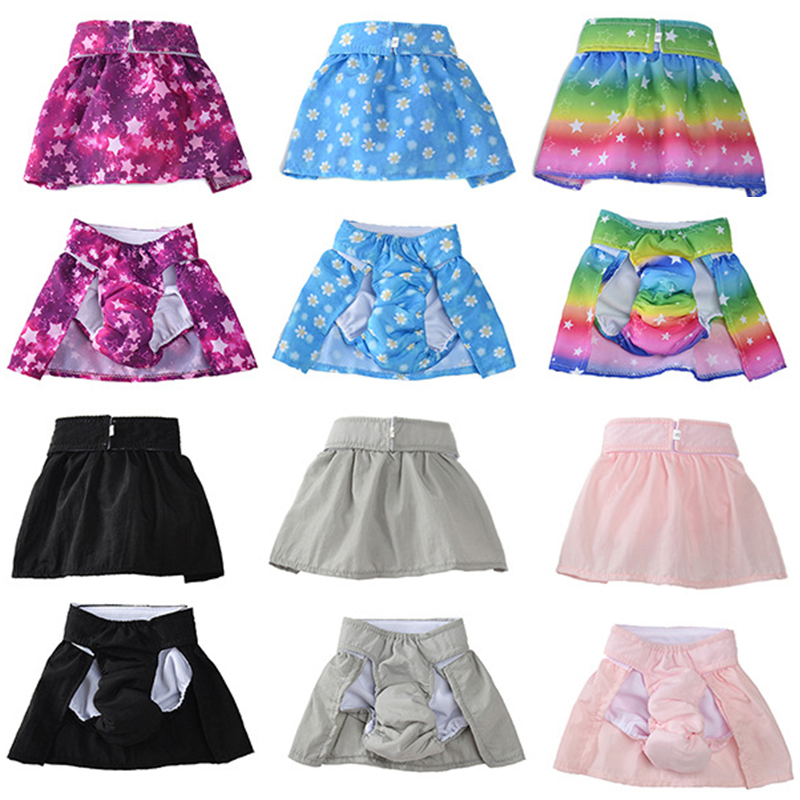 Sanitary Diapers Comfortable Pet Physiological Pants & Skirt Female Dog Physiological Dress Menstrual Safety Pants Pet Supplies