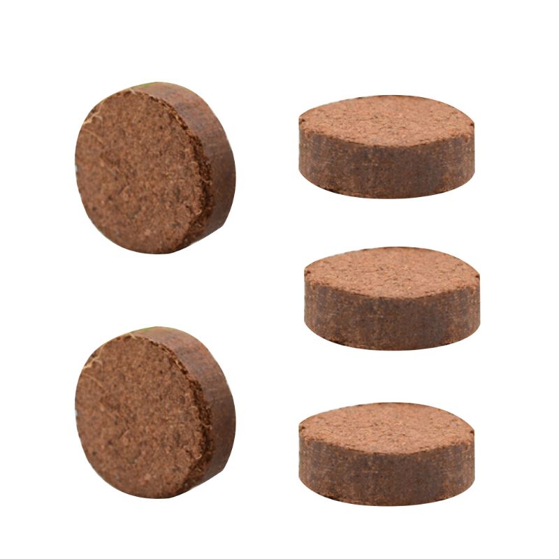 5Pcs Coco Coir Natural Coconut Bricks Tortoise Life Substrate Fibre Growing Media Gardening Art Supplies for Aquarium