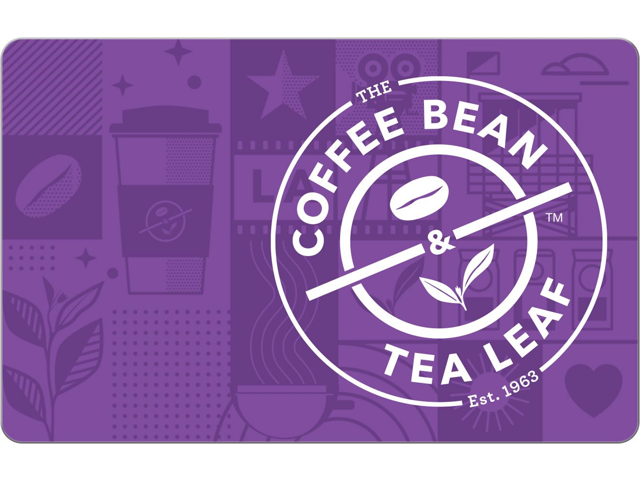 The Coffee Bean & Tea Leaf $25 Gift Card (Email Delivery)
