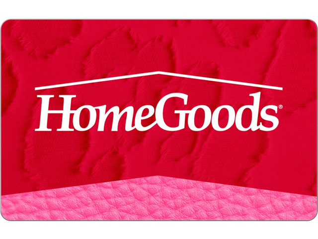 HomeGoods $100 Gift Card (Email Delivery)