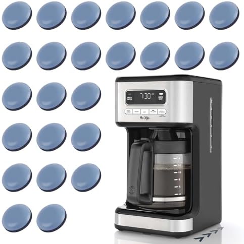Appliance Sliders for Kitchen Appliances, 25pcs Telfon Kitchen Appliance Sliders, PTFE Self Stick Furniture Sliders, Easy to Moving & Space Saving