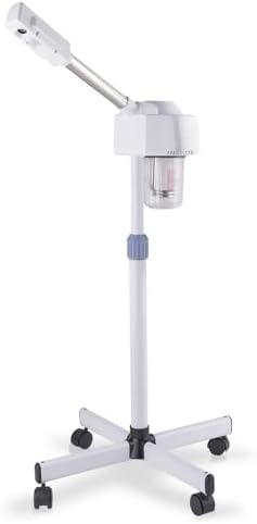 Winado Professional Facial Steamer with Touch Screen, Esthetician Steamer Humidifier Face Spa Mist Steam for Home Beauty Salon, Personal Skin Care Deep Cleaning, White