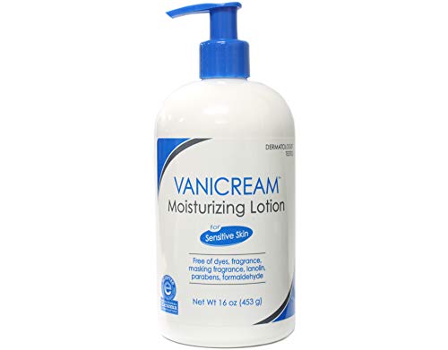 Vanicream Moisturizing Lotion with Pump | Fragrance and Gluten Free | For Sensitive Skin | 16 Ounce (Pack of 1)