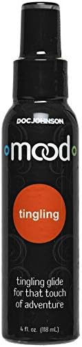 Doc Johnson Mood - Tingling Glide - Creates Mildly Tingling Sensation - Compatible With All Condoms and Toys - 4 fl oz (118 ml)