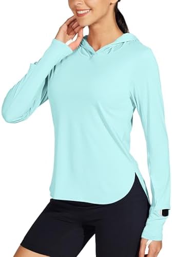 Willit Women's Sun Shirts Hoodie UPF 50+ SPF Long Sleeve Hiking Lightweight Quick Dry UV Protection Outdoor Clothing