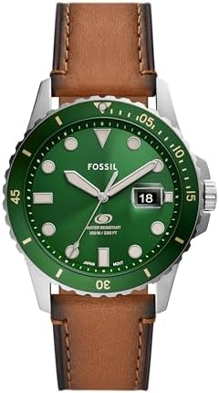 Fossil Men's Sports Watch with Stainless Steel, Silicone, or Leather Band