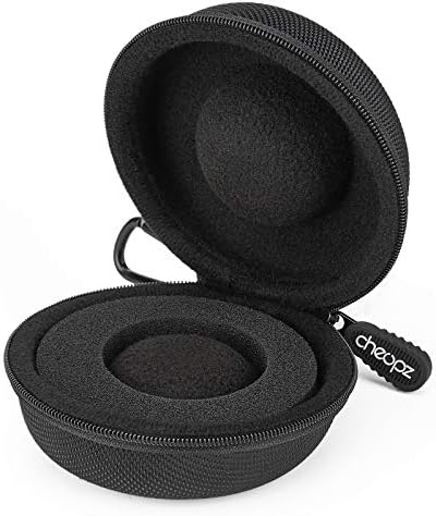 Travel Watch Case Single Storage Box for Wristwatches & Smart Watches up to 50mm, Black