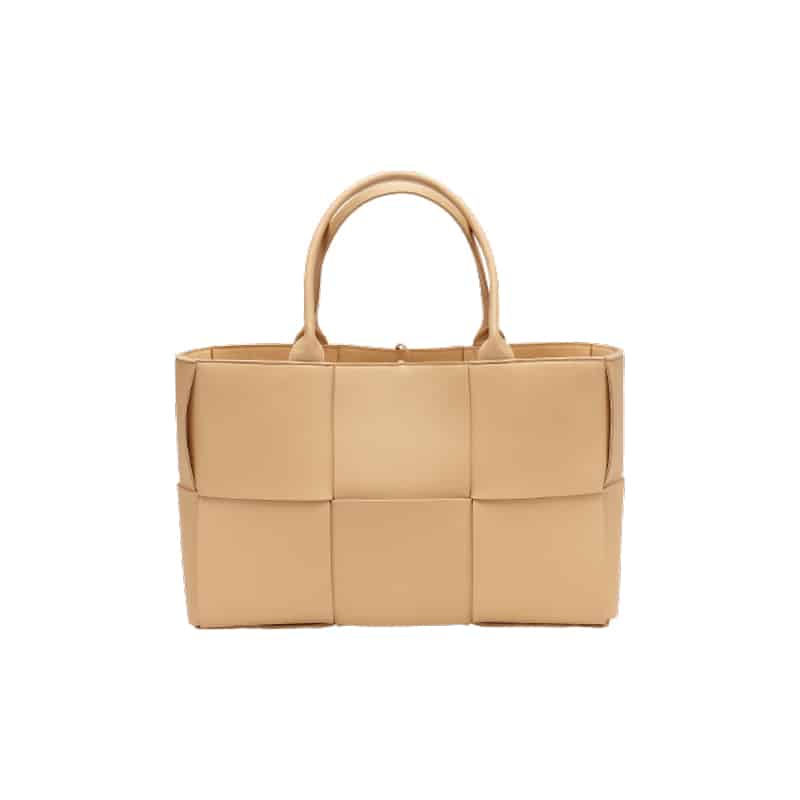 BOTTEGA VENETA WOMEN’S ARCO TOTE IN ALMOND – WBV31