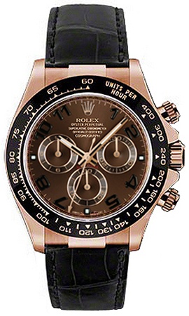 Rolex Cosmograph Daytona Brown Dial Men’s Watch 116515