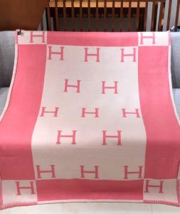 Replica hermes home brown wool bedspread