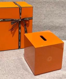 Knock off designer hermes home k-box square tissue box